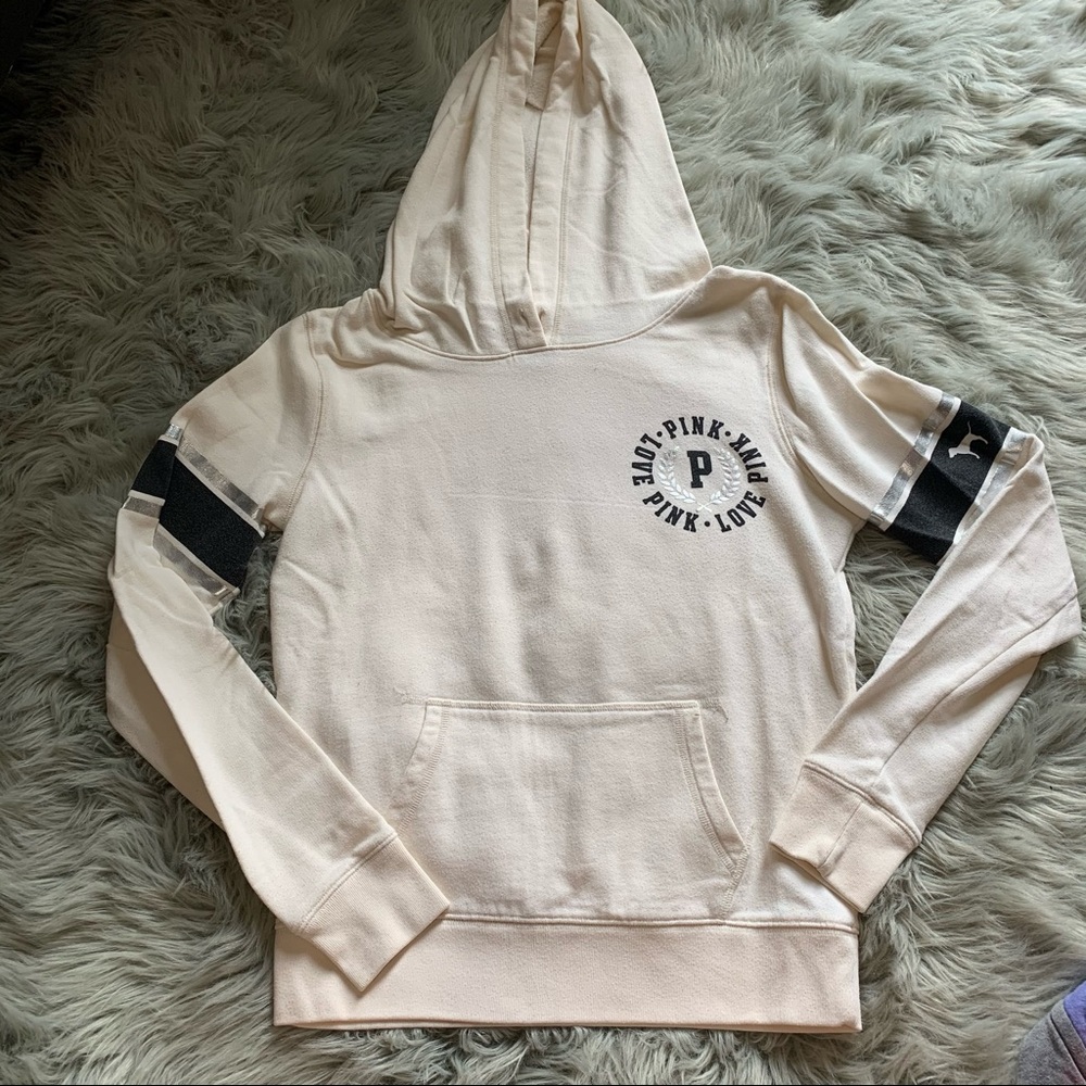 Victoria Secret PINK Cream Hoodie